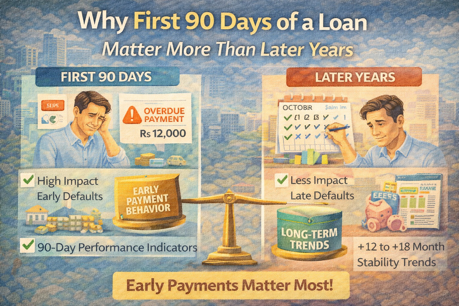 Why first 90 days of a loan matter more than later years