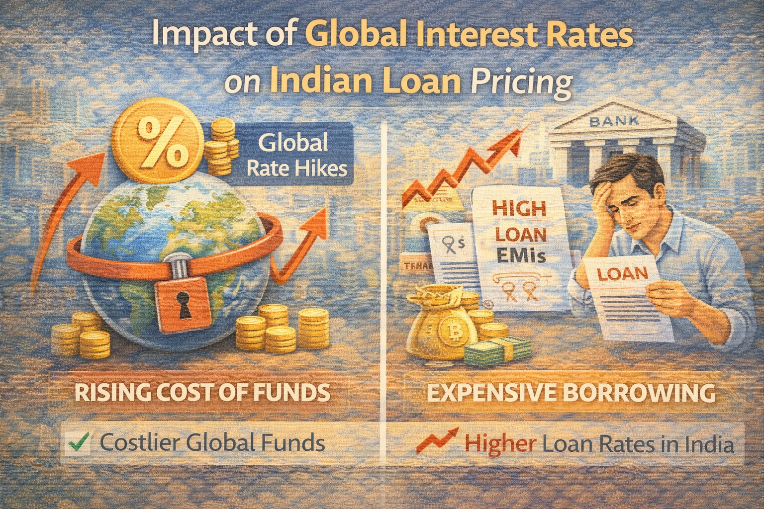 Impact of global interest rates on Indian loan pricing
