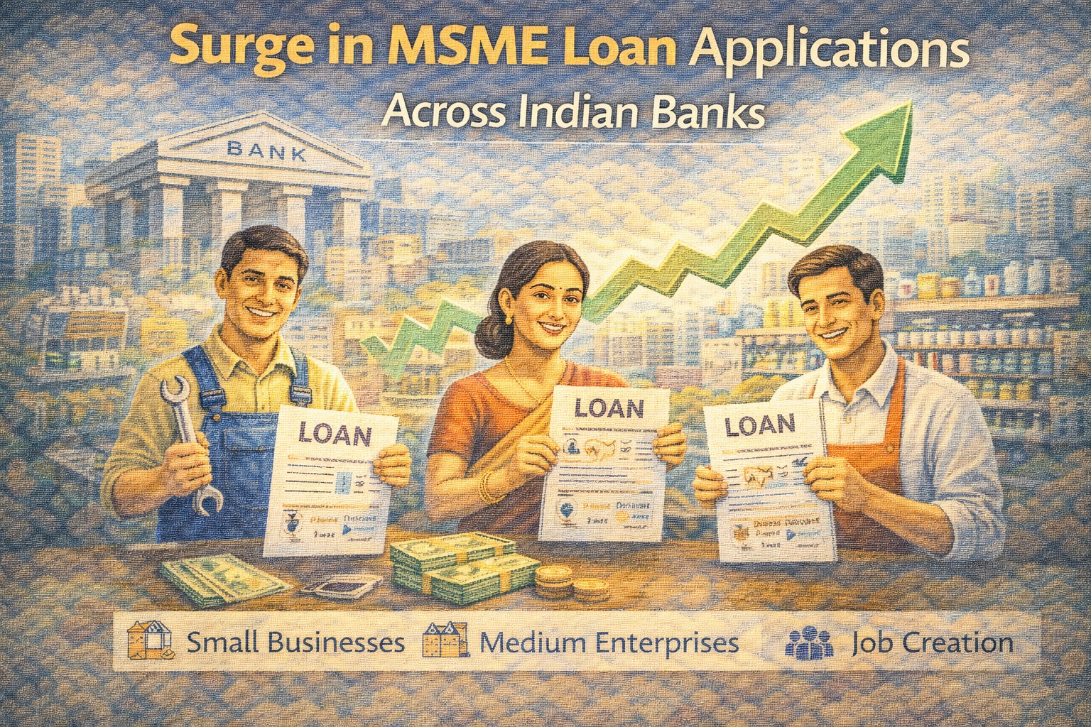Surge in MSME loan applications across Indian banks