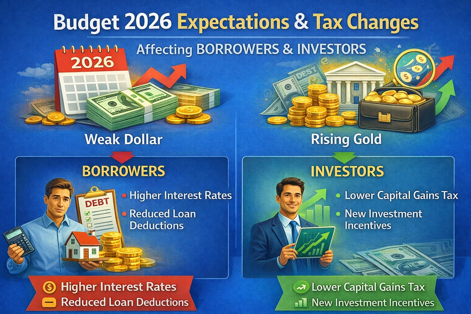Budget 2026 expectations and tax changes affecting borrowers and investors
