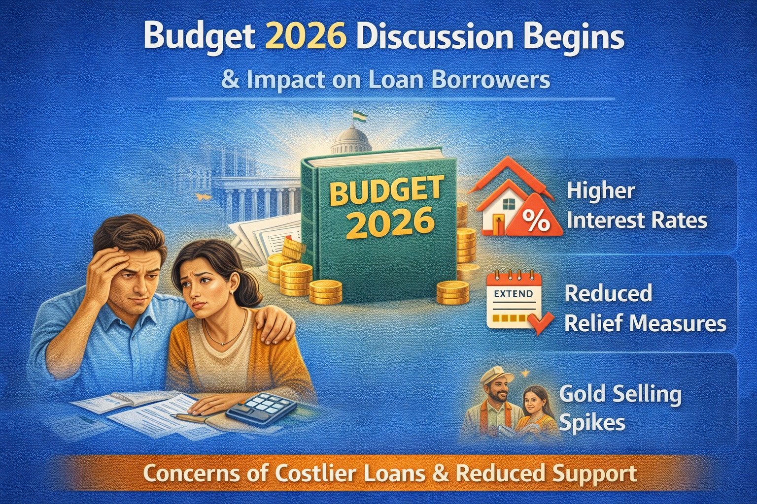 Budget 2026 discussion begins and its impact on loan borrowers