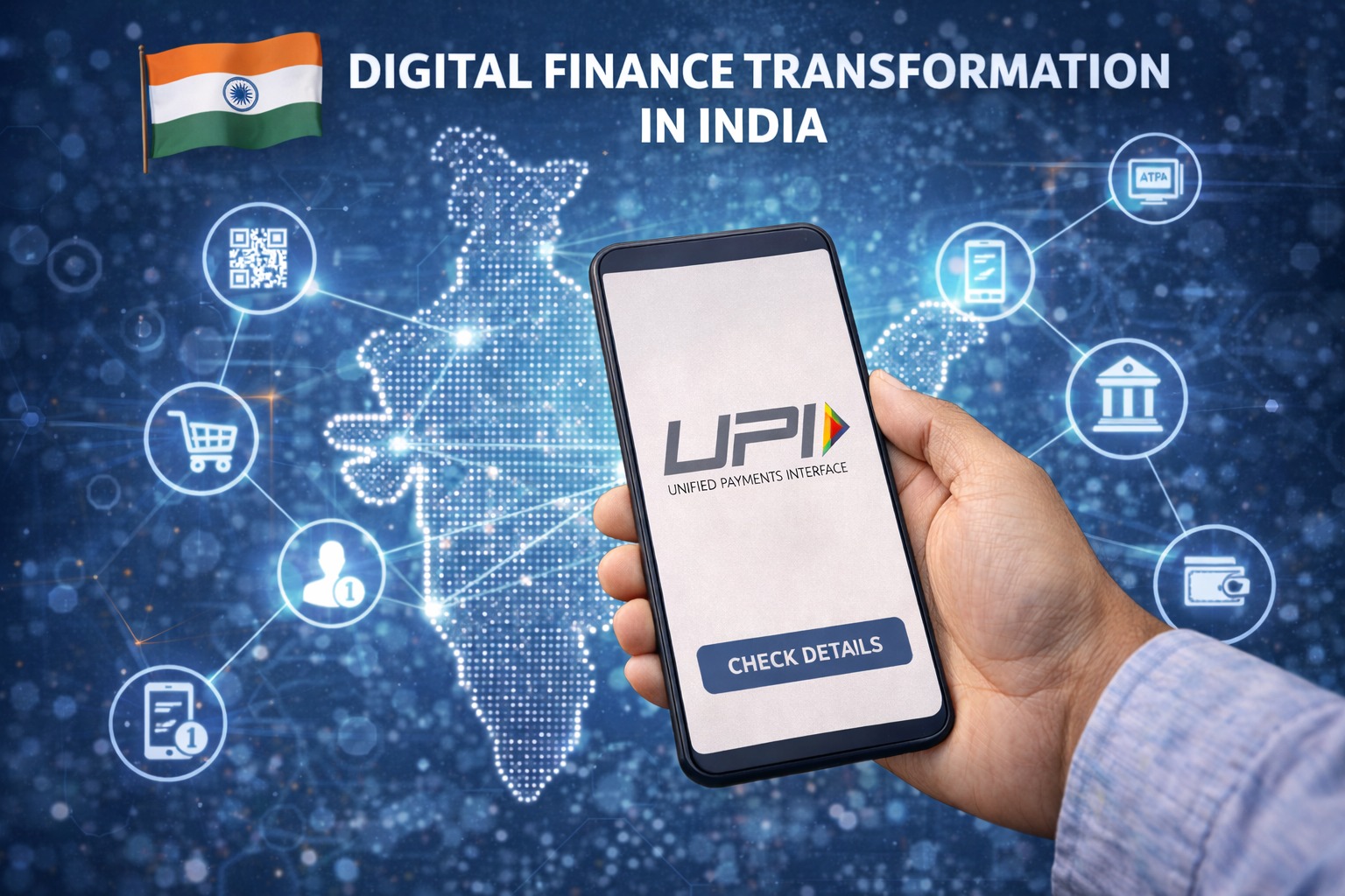 Digital finance transformation in India using UPI