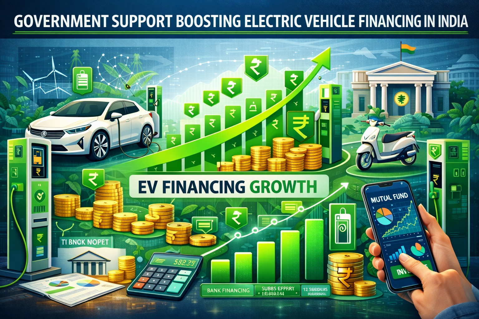 Government support boosting electric vehicle financing in India