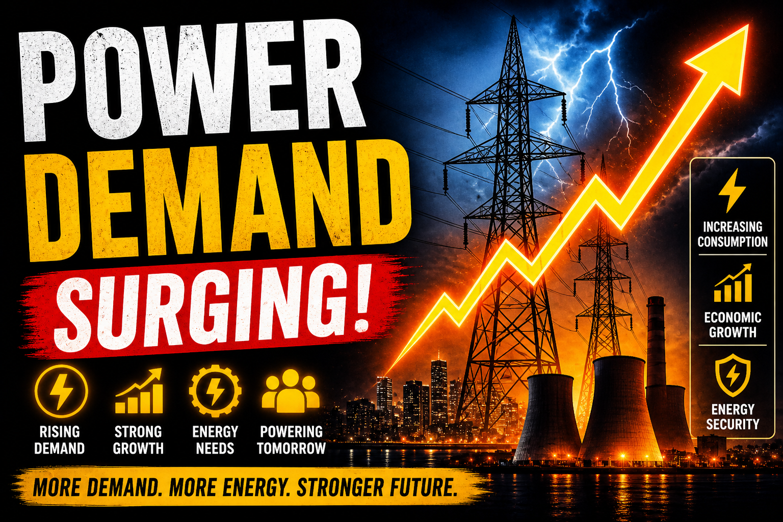 power sector financing needs rising with electricity infrastructure and financial charts