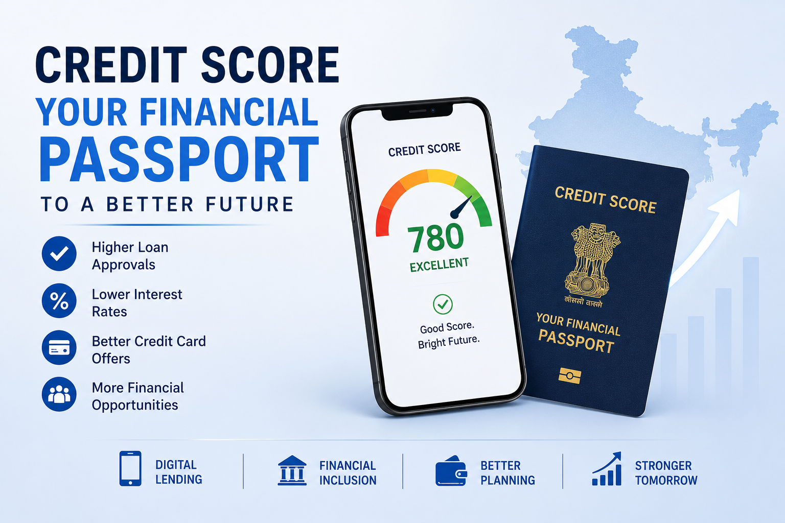 Credit scores becoming India's financial passport influencing loan approvals credit cards interest rates digital lending financial inclusion and personal finance opportunities in 2026