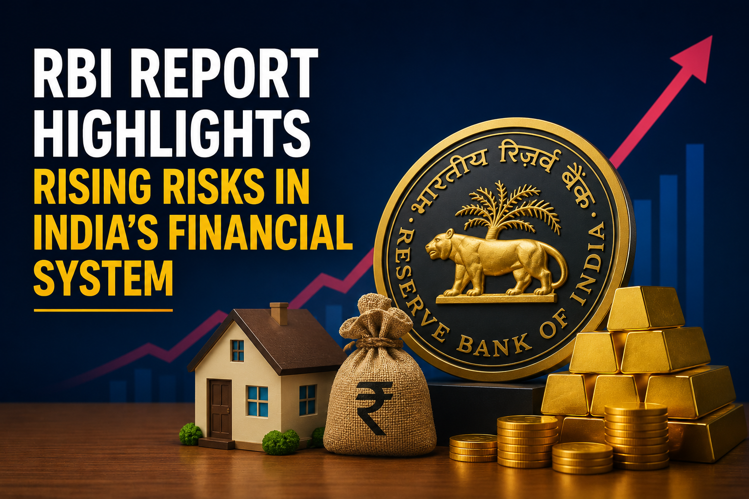 The RBI's latest Financial Stability Report highlights rising household debt, growth in gold loans, and fintech small-ticket lending risks in India's financial system.