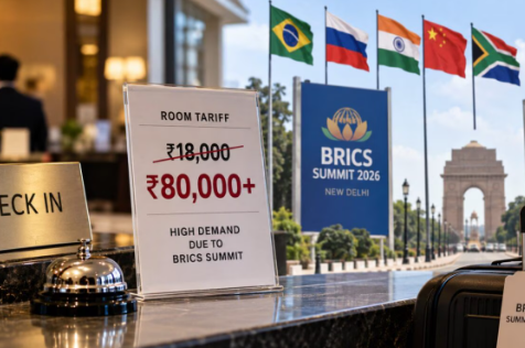 BRICS leaders arrive in Delhi as five-star hotel prices surge up to ₹6 lakh per night