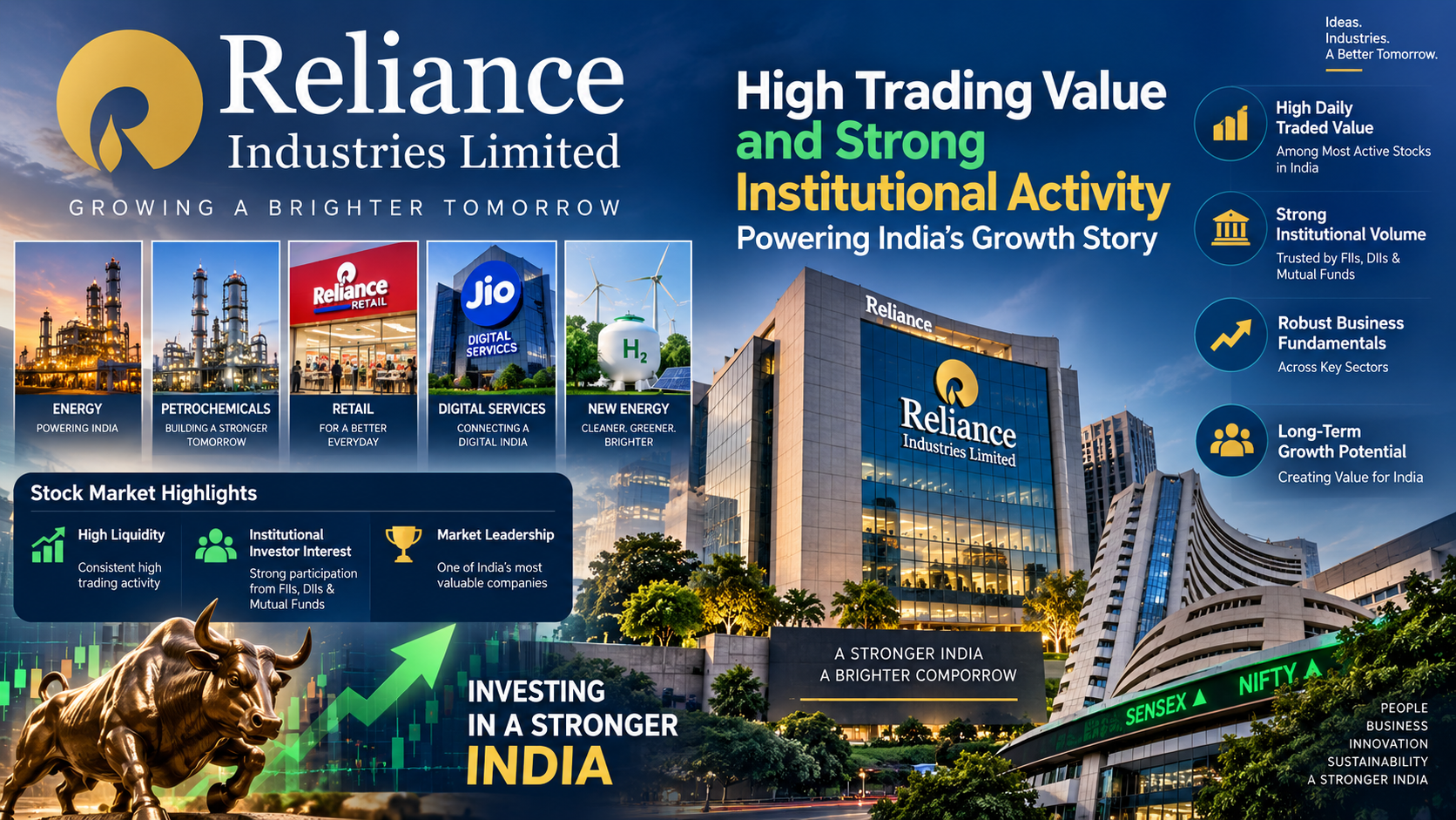 Reliance Industries: High Trading Value and Strong Institutional Activity Explained