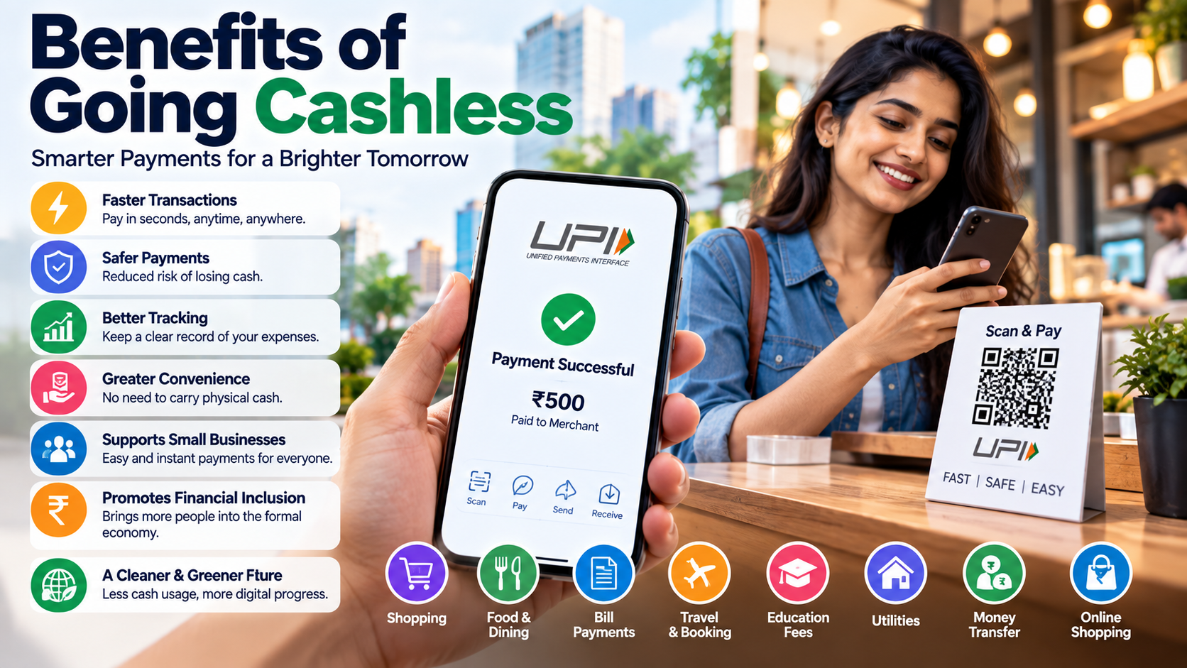 Benefits of Going Cashless: How Digital Payments Make Life Easier