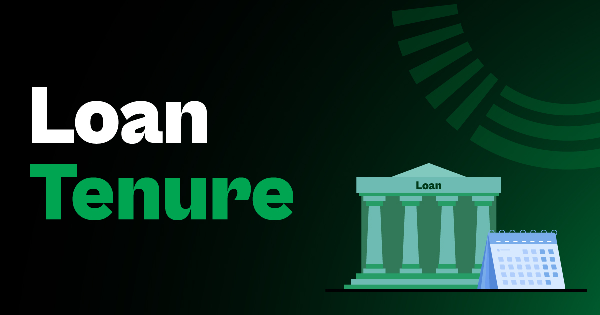 Loan tenure explained in simple terms, showing EMI, short-term and long-term loan repayment options in India