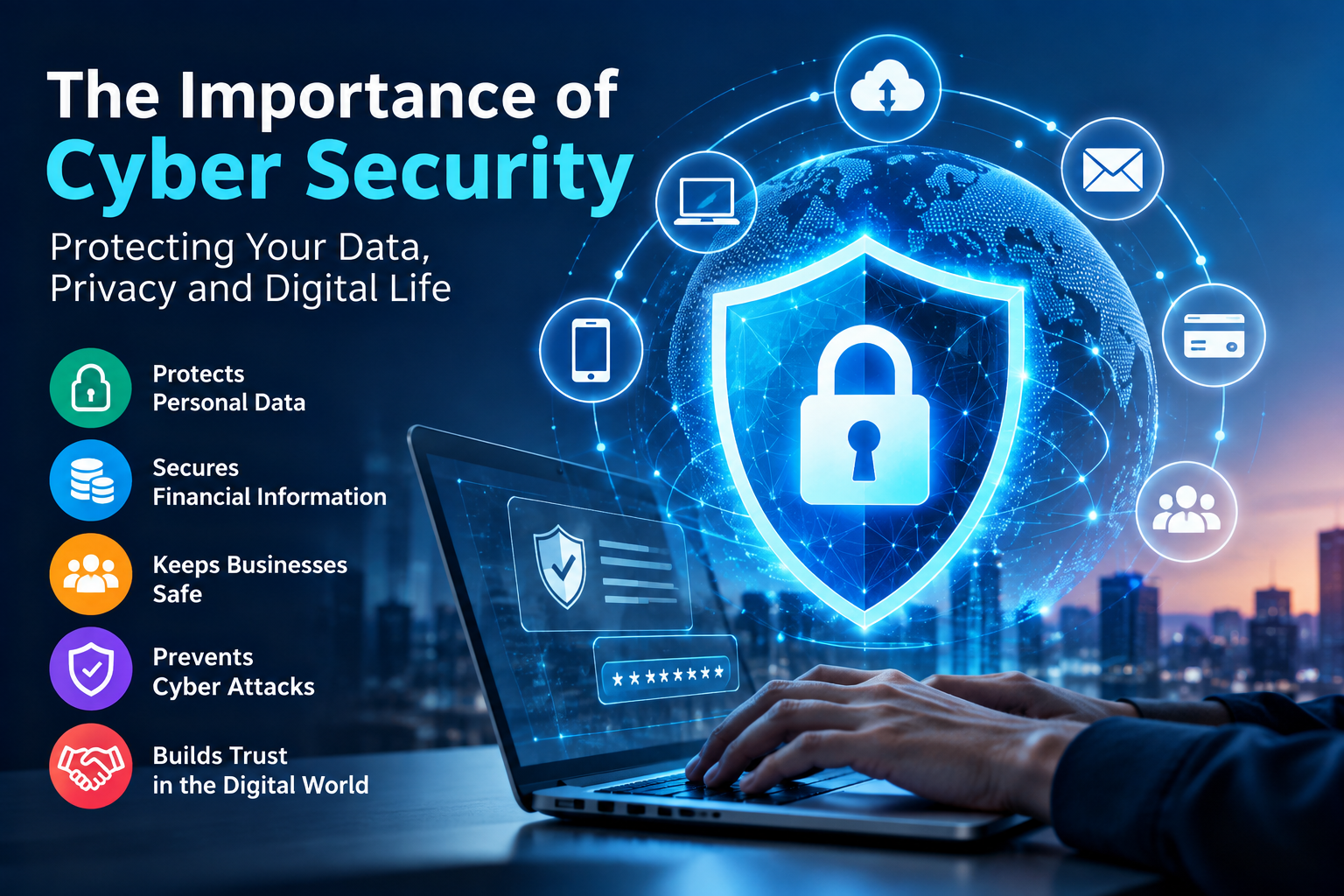 The Importance of Cyber Security: Protect Your Data, Privacy & Digital Life
