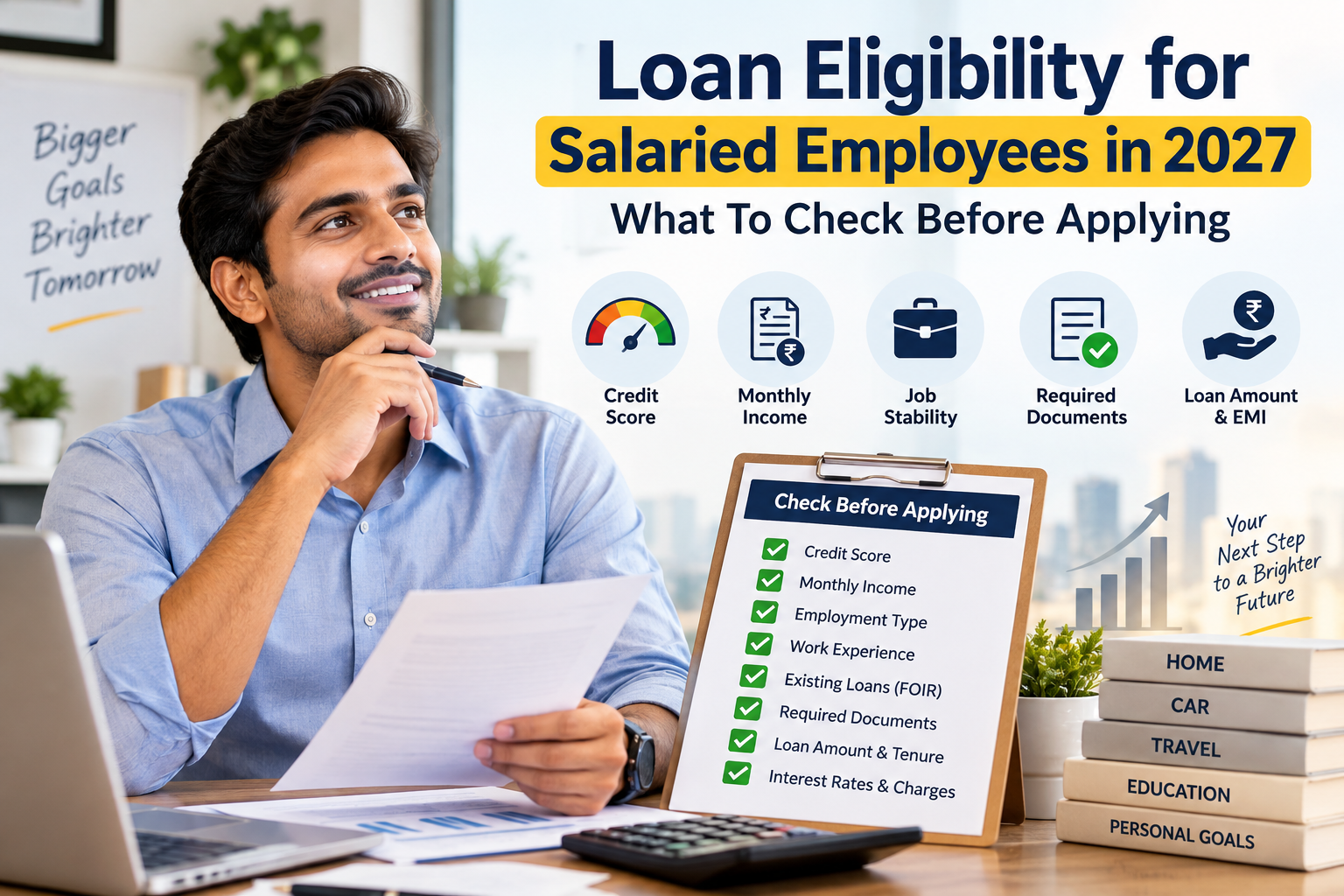 Loan Eligibility for Salaried Employees in 2027: What to Check Before Applying