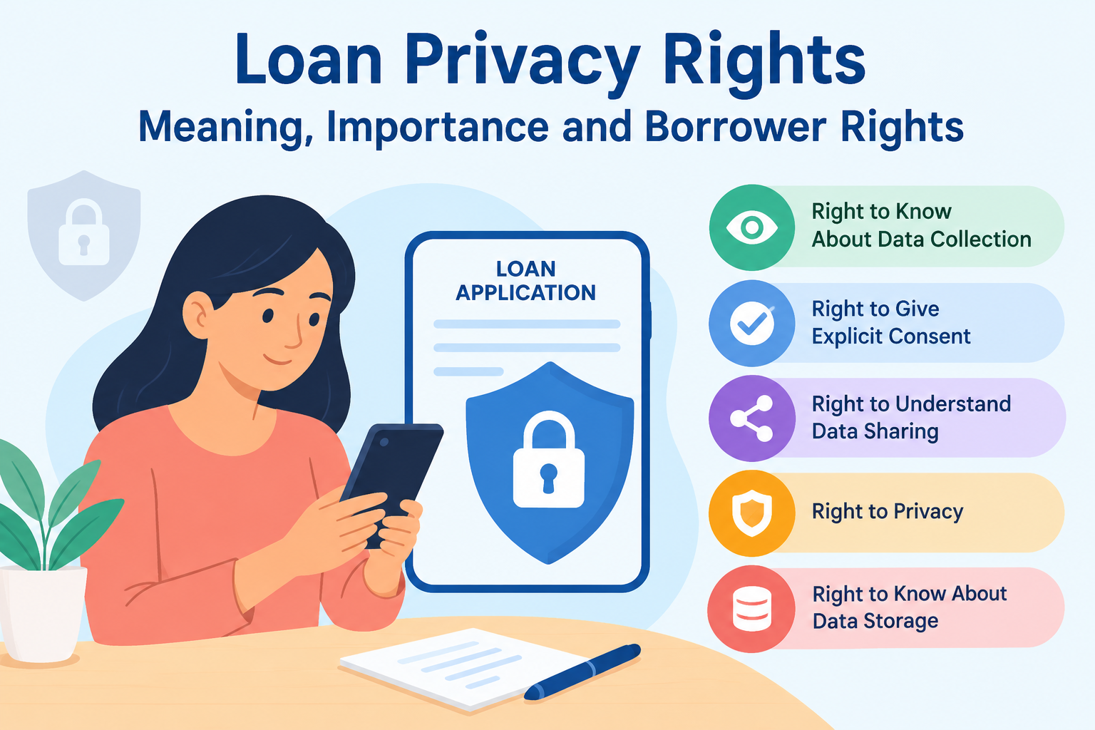 Loan Privacy Rights and borrower data protection in digital lending