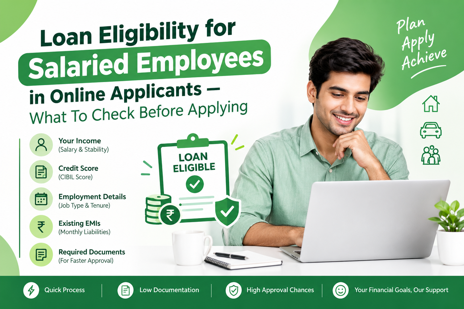 Loan Eligibility for Salaried Employees Online: What to Check Before Applying