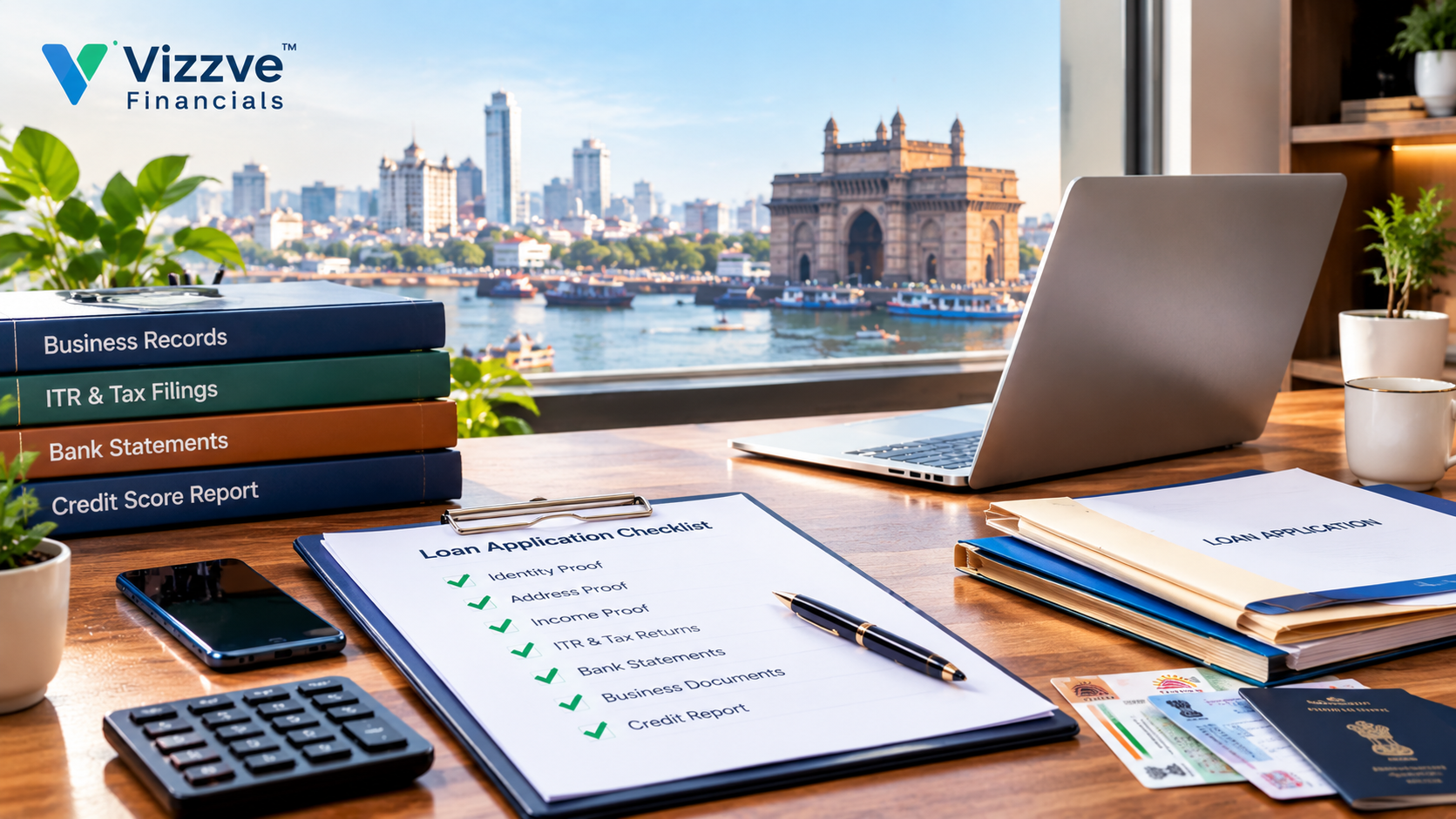 Self-employed borrower in Maharashtra checking CIBIL score and loan eligibility