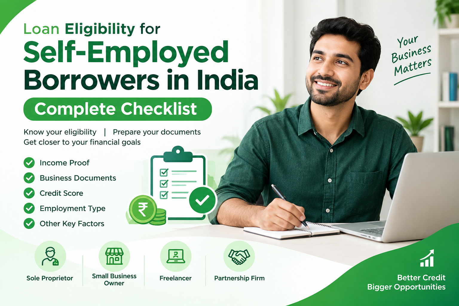 Loan Eligibility for Self-Employed Borrowers in India: Common Mistakes to Avoid