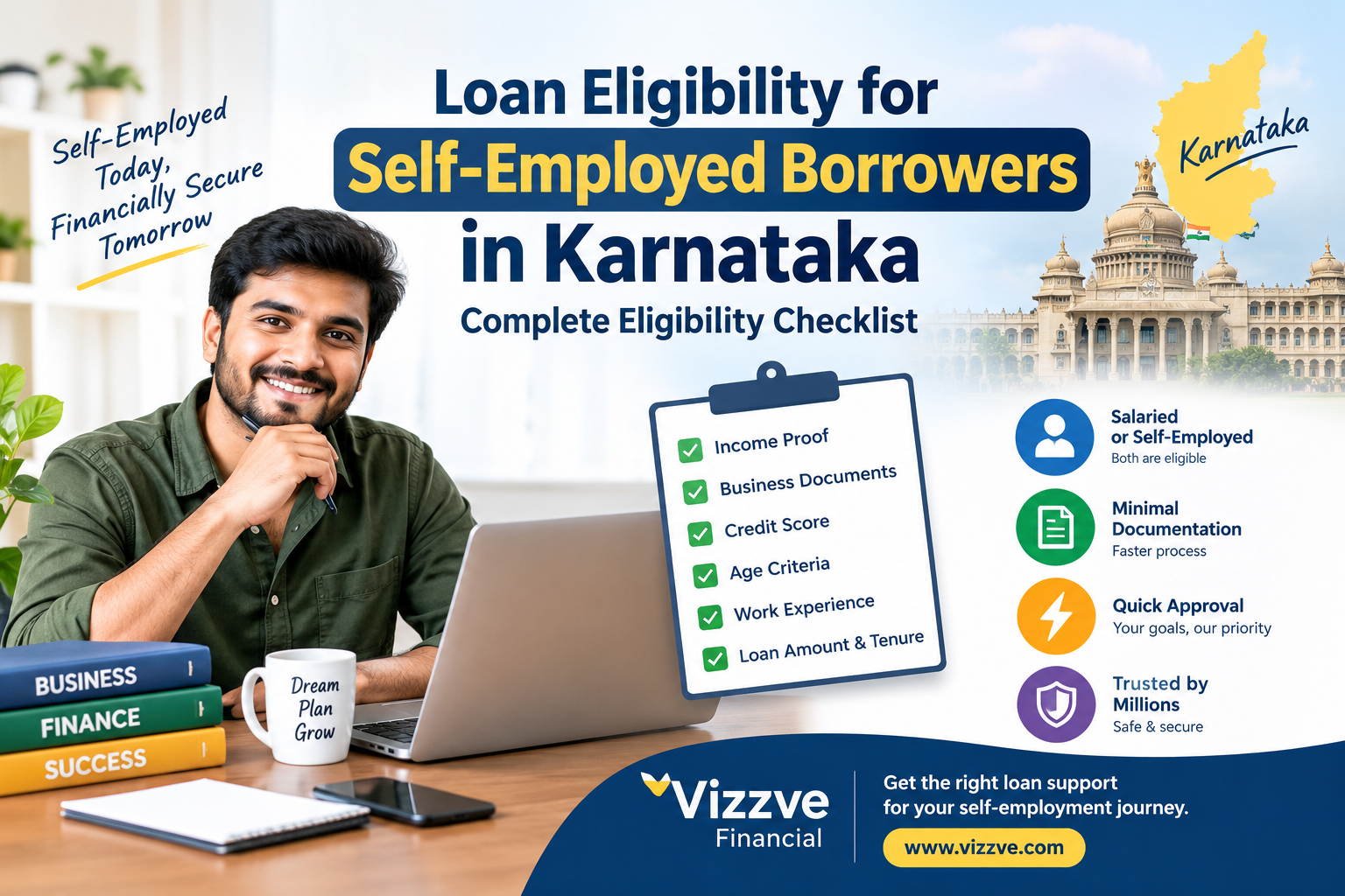 Loan Eligibility for Self-Employed Borrowers in Karnataka — Complete Eligibility Checklist